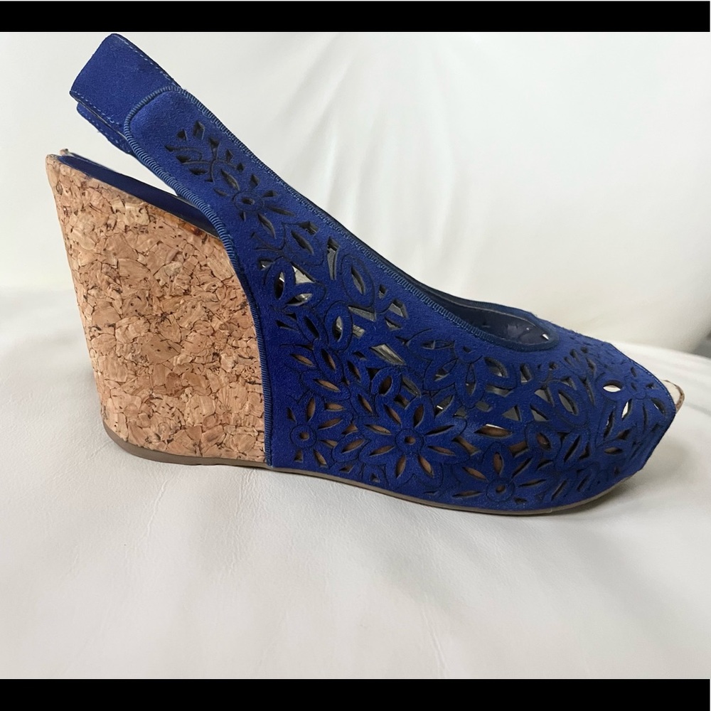 Blue Cut Heels